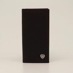M&F Ariat Youth Rodeo Wallet Shield Concho Rowdy Brown     A35517282