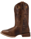 Laredo Women's Dream Weaver Square Toe Leather Boots - Brown    2012