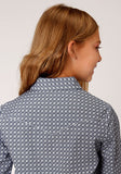 Roper Girls Bell Print Long Sleeve Shirt       3-80-225-4011