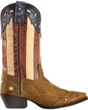 Laredo Womens Tan Stars and Stripes Western Boots    52165