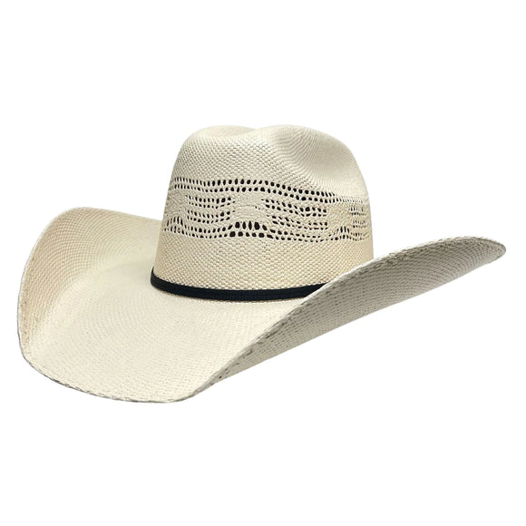 American Hat Makers Bozeman Straw Cowboy Hat - Cream
