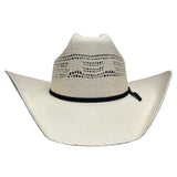 American Hat Makers Bozeman Straw Cowboy Hat - Cream