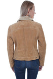 Scully Women's Suede Jacket - L1019  Cinnamon
