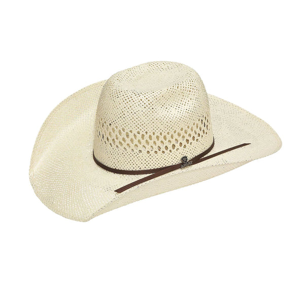 Ariat Punchy Cowboy Straw Hat By M&F     A73168