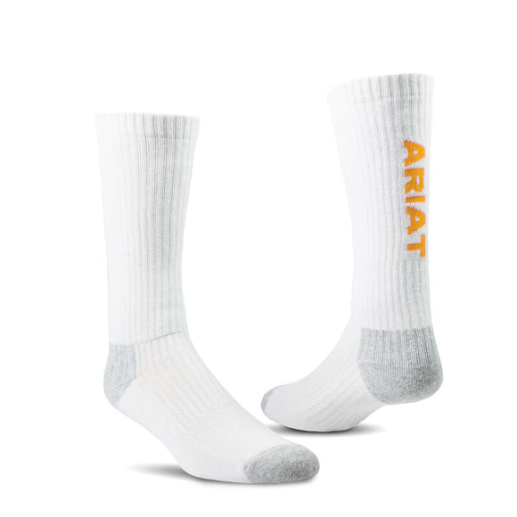 Ariat Mens Mid Calf Work Socks     10036515 / ar2294-100