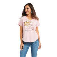 Ariat Womens Cowgirl Coffee Graphic Short Sleeve Tee     10037291