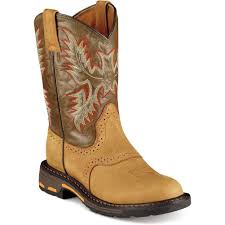 Ariat Kids WorkHog Pull On Boot  10007836