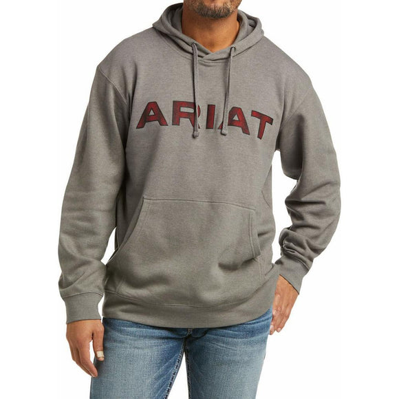 Ariat Mens Charcoal Hooded Sweatshirt   10037261