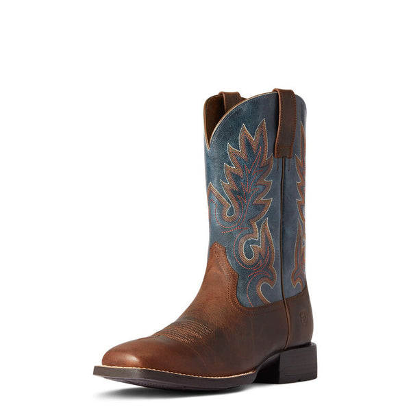 Ariat Mens Layton Western Boot - Weathered Chestnut 10038448  display picture 2