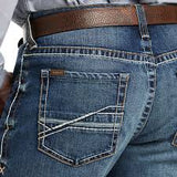 Ariat Mens M4 Low Rise Stretch Preston Boot Cut Jean (Silverton)  10023455