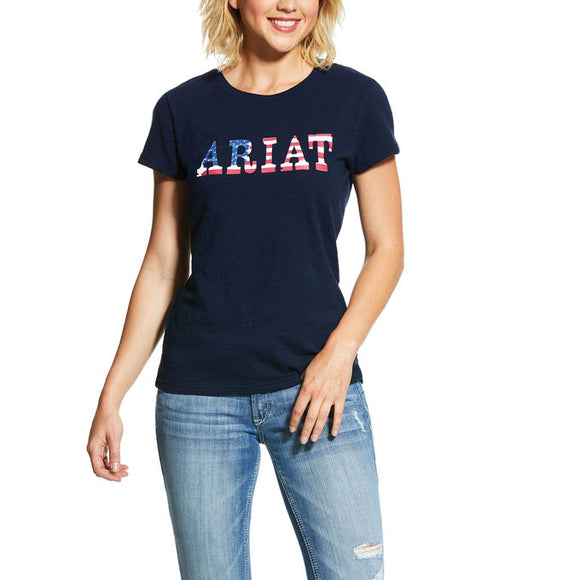 Ariat Womens REAL Ariat Stars T-Shirt 10030666