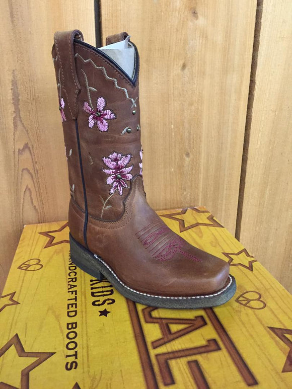 Corral Girls Shedron Flowers Embroidery Boot E1265
