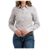 Cinch Womens Stripe Western Shirt MSW9164095