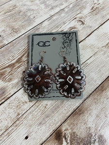 Cowboy Collectables Cheyenne Earrings   E11-T