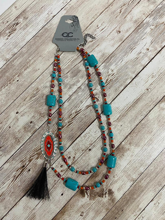 Cowboy Collectables Sedona Layered Necklace   N8-8