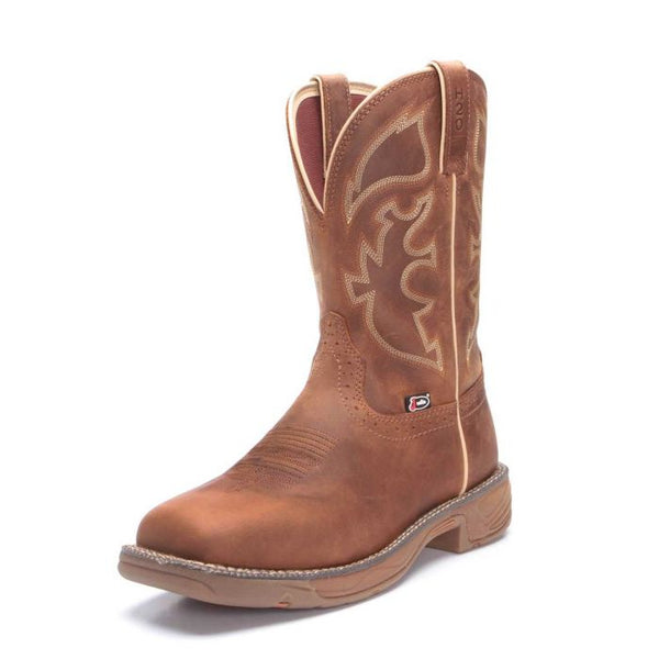 Justin Mens Stampede Rush Waterproof Work Boots WK4330 – Boondocks