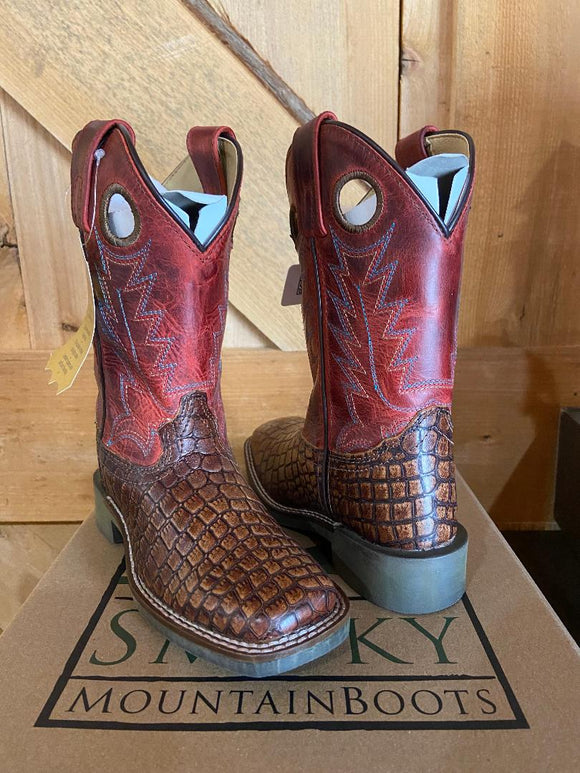 Smoky Mountain Reptile Square Toe Western Boots   3111C / 3111Y