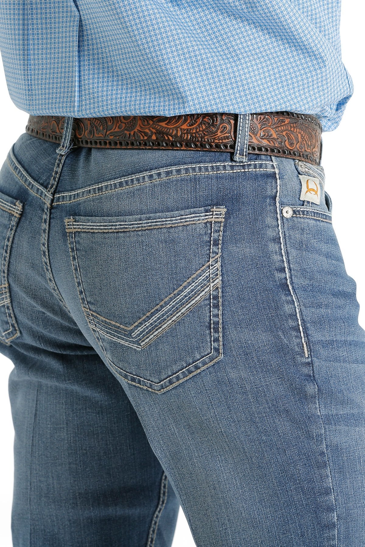 Cinch Mens Slim Fit Ian - Medium Stone MB56436001 – Boondocks 