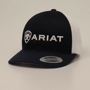 Ariat Men's Cap Embroidered Logo Cap Navy and White    A300044003
