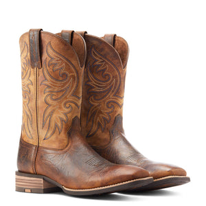 Ariat Mens Slingshot Square Toe Western Boot - Bartop Brown     10044567