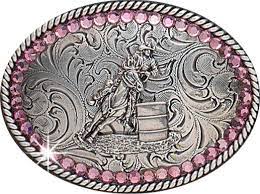 M&F Nocona Youth Barrel Racer Belt Buckle 37380