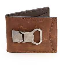 M & F Western Bifold Money Clip Wallet - Brown      N5488044