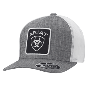 Ariat Men's Cap Shield Flag Charcoal/Black    A300043001