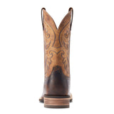 Ariat Mens Slingshot Square Toe Western Boot - Bartop Brown     10044567