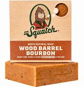 Dr Squatch Bar Soap - WOOD BARREL BOURBON