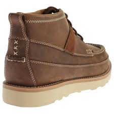 Twisted X Mens 4 Wedge Sole Boot Oiled Saddle MCA0007 Boondocks Western Store llc
