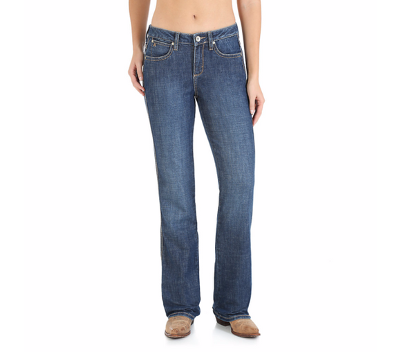 Wrangler Womens Aura Instantly Slimming Jeans   WUT74BL