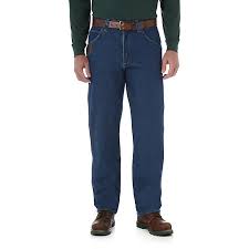 Wrangler Mens Riggs Workwear Five Pocket Jeans   3W050AI