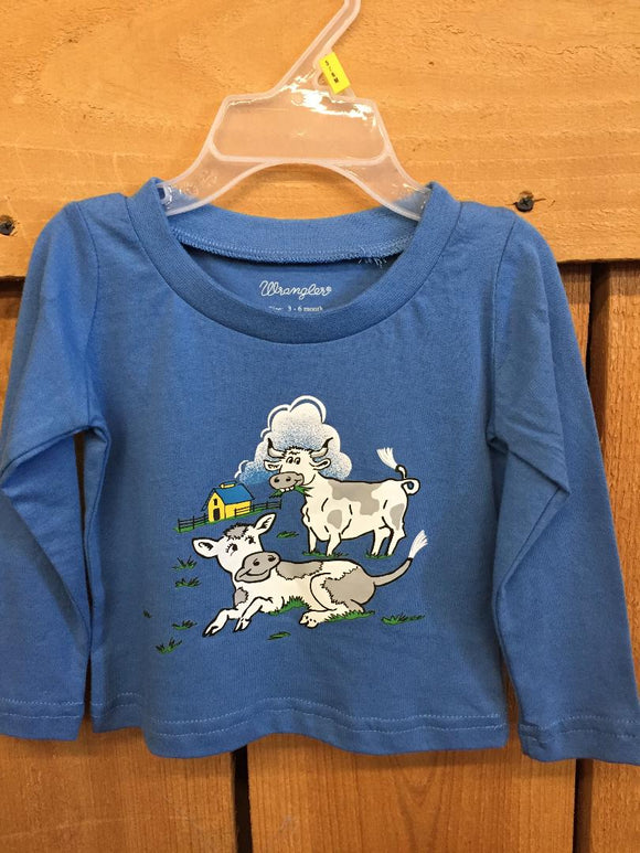 Wrangler Toddler/Boys Cow Shirt PQK184B